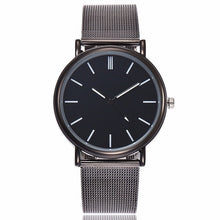 Load image into Gallery viewer, Fashion Silver Mesh Quartz Watch Women