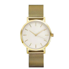 Load image into Gallery viewer, Fashion Women Watch Crystal Stainless Steel Analog Quartz Wristwatch