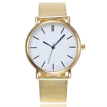 Load image into Gallery viewer, Fashion Women Watch Crystal Stainless Steel Analog Quartz Wristwatch