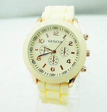 Load image into Gallery viewer, Geneva Brand Silicone Women Watch