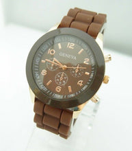 Load image into Gallery viewer, Geneva Brand Silicone Women Watch