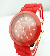 Load image into Gallery viewer, Geneva Brand Silicone Women Watch