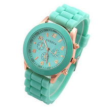 Load image into Gallery viewer, Geneva Brand Silicone Women Watch