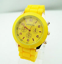 Load image into Gallery viewer, Geneva Brand Silicone Women Watch