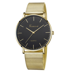 New Brand Classic Quartz Stainless Steel Wrist Watch