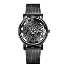 Load image into Gallery viewer, Watch Silver &amp; Golden Luxury Hollow Steel Watches Men