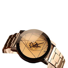 Load image into Gallery viewer, Stainless Steel Man Quartz Analog Wrist Watch