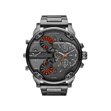 Load image into Gallery viewer, Luxury Large Dial Men&#39;s Military Leather Stainless Steel Casual Sports Business Metal Watch Men