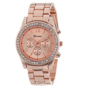 Classic Luxury Rhinestone Watches for Women