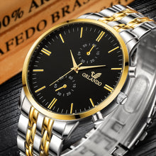 Load image into Gallery viewer, Luxury Brand Orlando Mens Quartz Watches